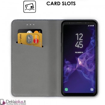 Juodas atverciamas idėklas (Samsung GALAXY S9 PLUS) telefonams Juodas atverciamas idėklas (Samsung GALAXY S9 PLUS) telefonams